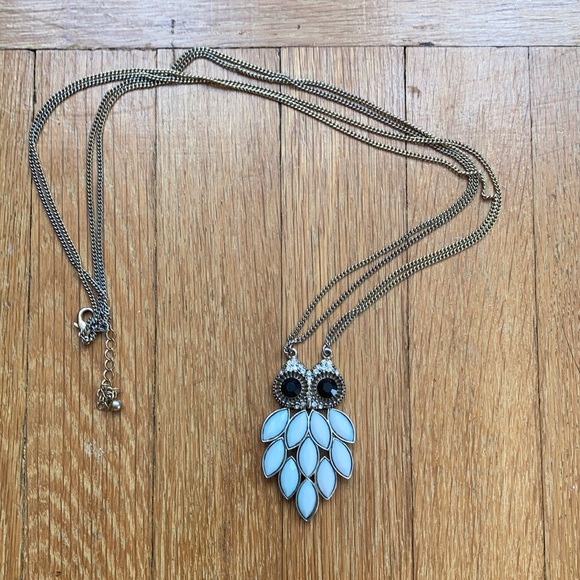 Vintage Jewelry - Vintage Owl Necklace